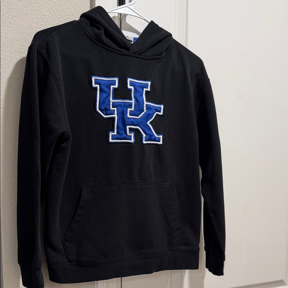 Stadium Athletics Black and Blue Kids Hoodie